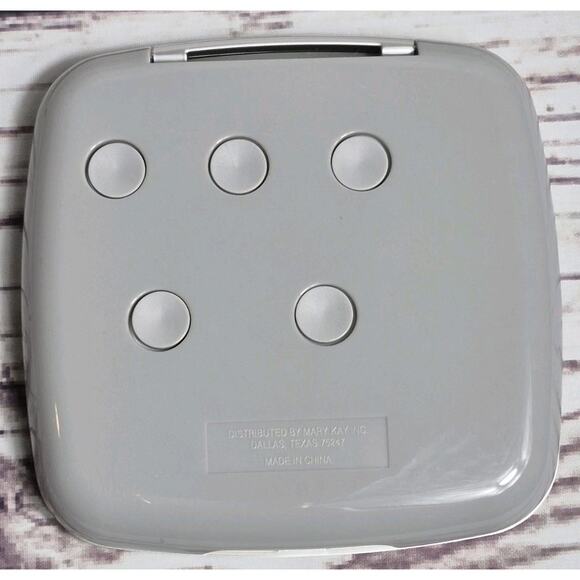 Mary Kay MK Signature Custom Compact Grey Refillable Makeup Compact With Mirror - Picture 6 of 8